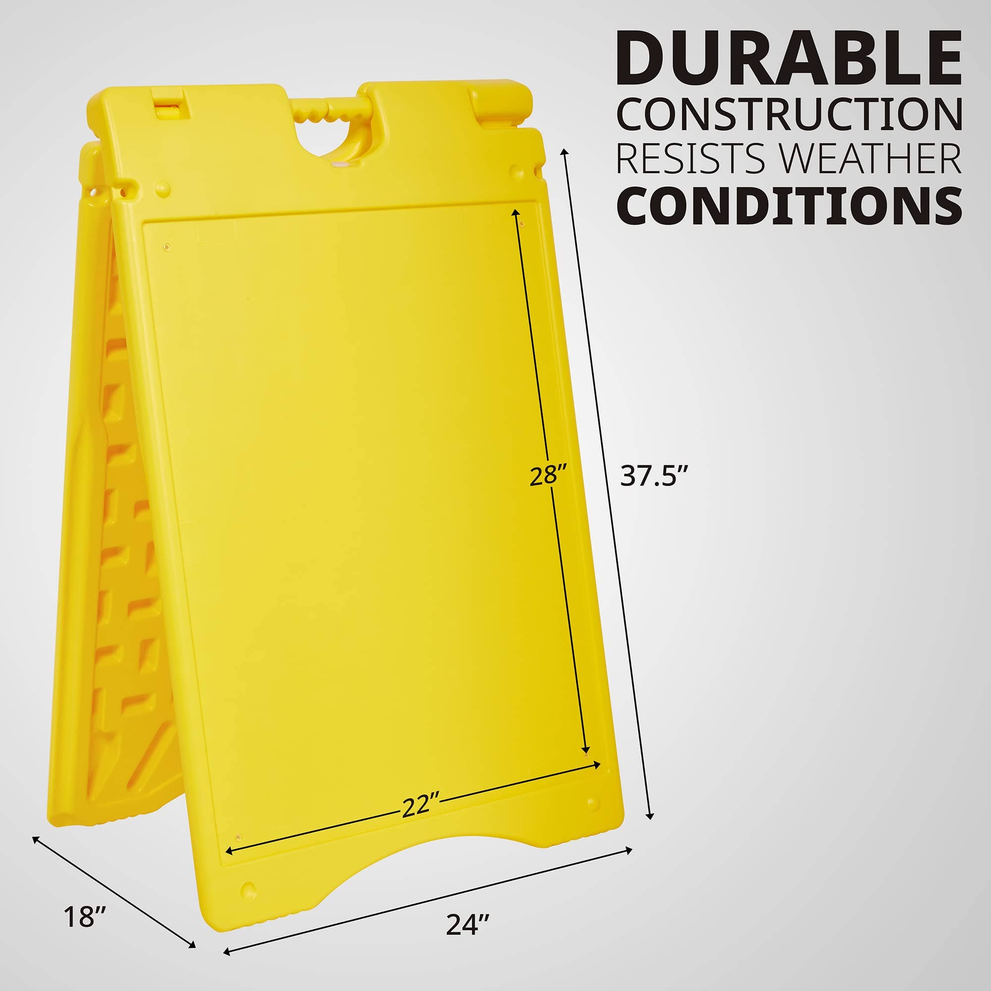 Jumbl - Wholesale Sign - A-Frame Outdoor Sandwich Signboard 28x22" with PVC Cover17