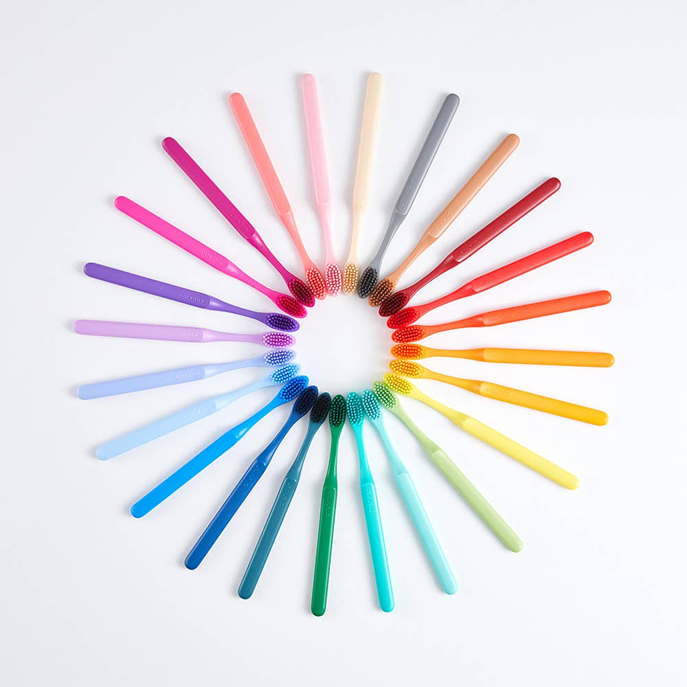 BeAll - Wholesale Toothbrush - Jelly Jello Toothbrush, Biodegradable Eco-Friendly- 18Colors25