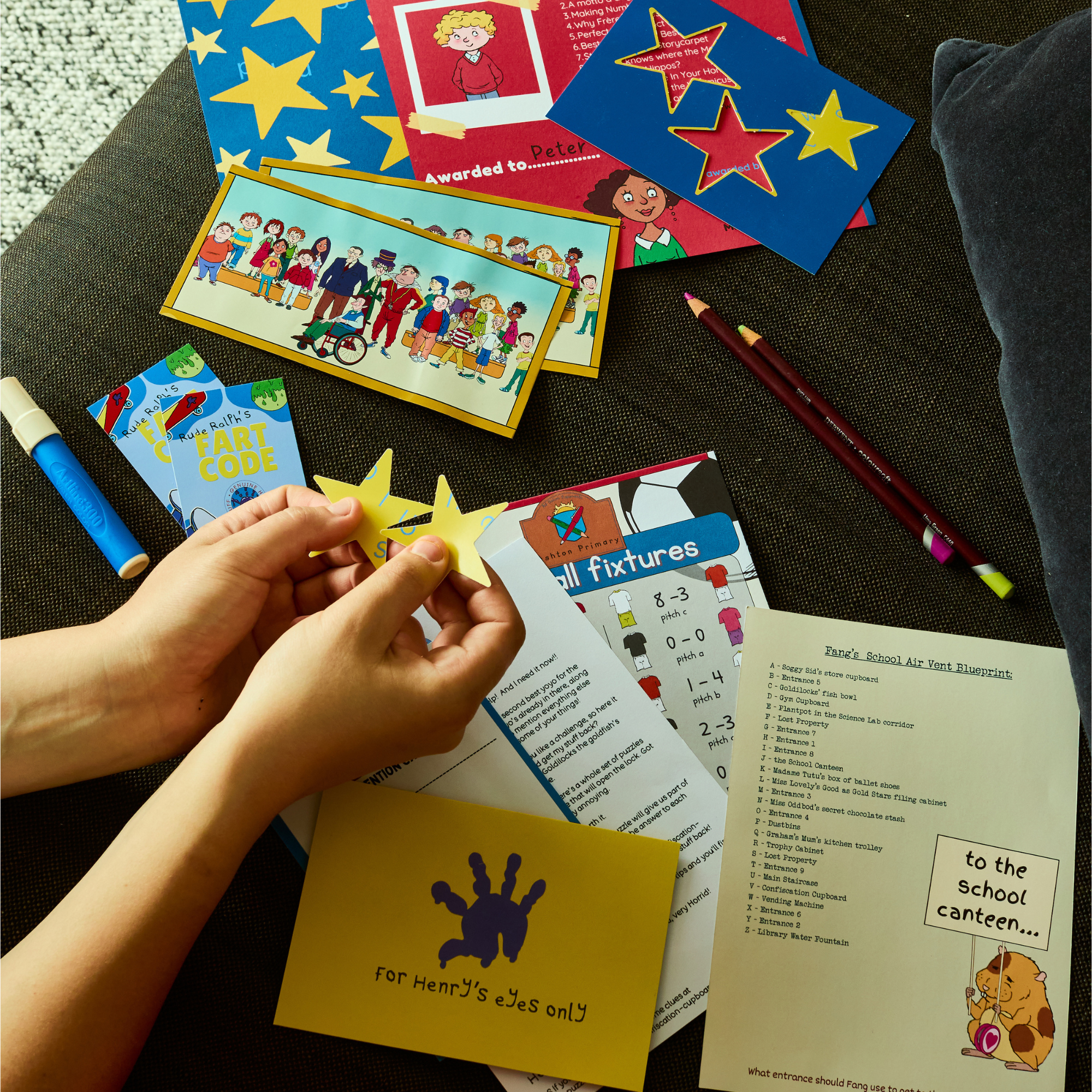 Puzzle Post Games - Vendita all'ingrosso Puzzle - Bambini - Gioco Escape Room per bambini - Horrid Henry (età 7-10 anni)5