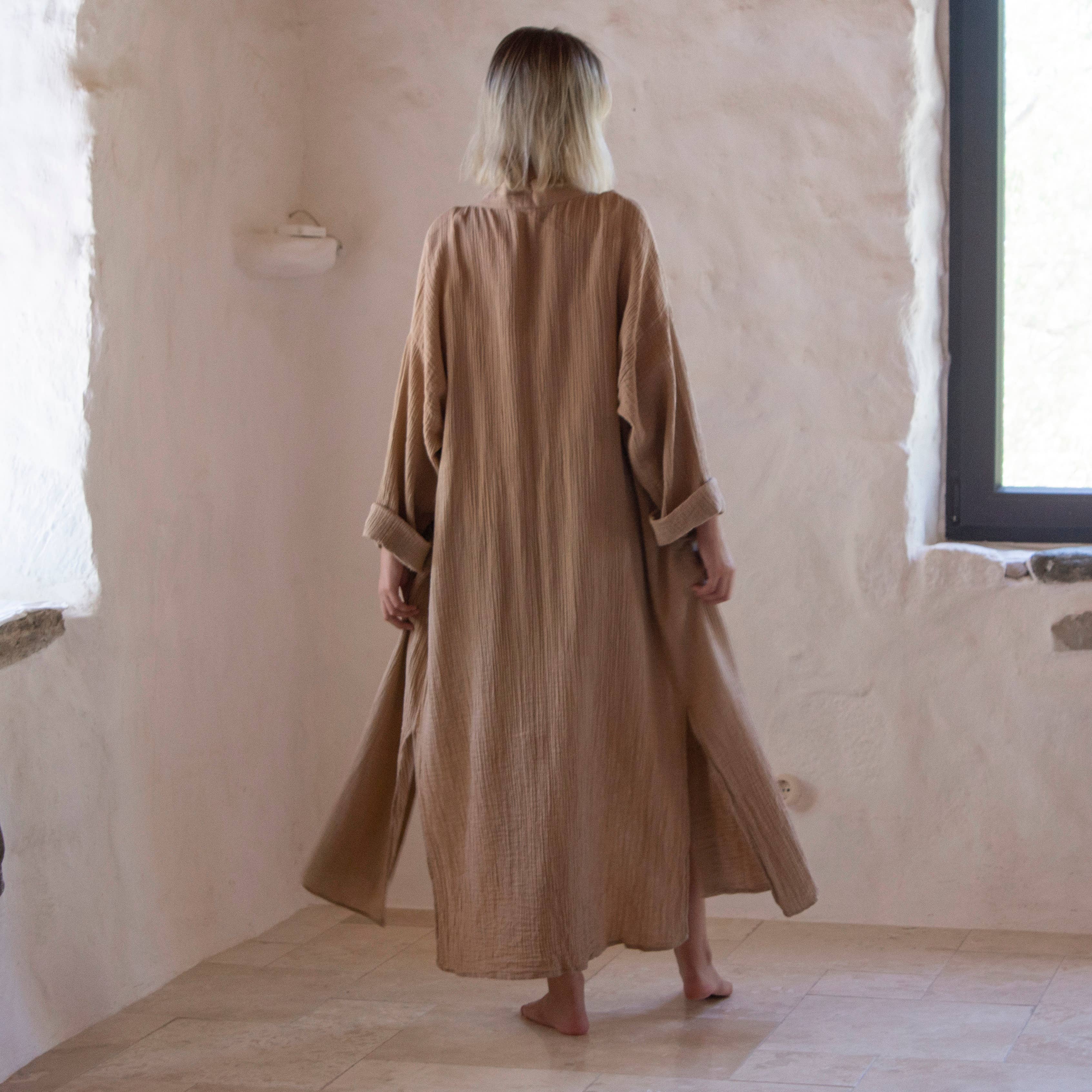 loom.ist - Wholesale Robe - Women's - Muslin double-layered cotton robe19