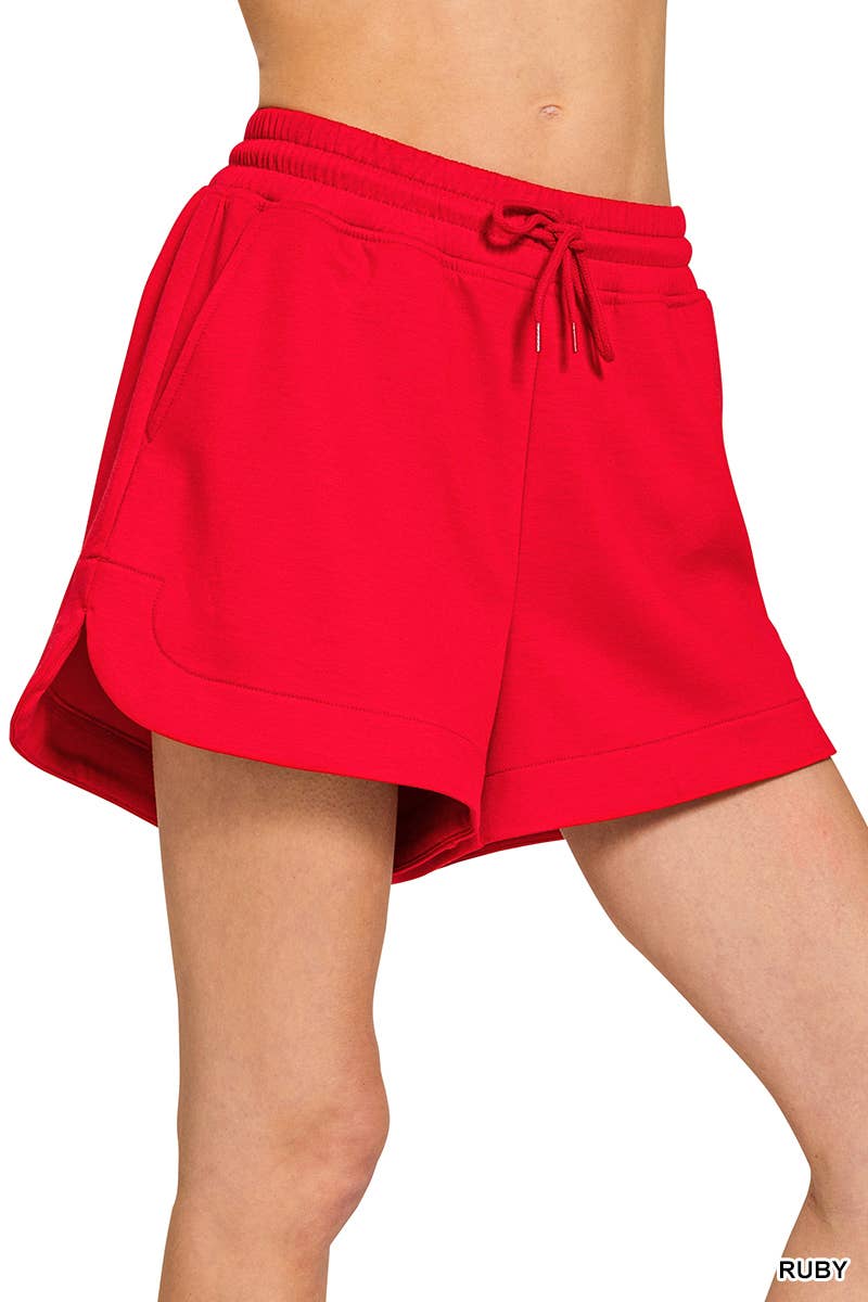 42POPS – Calções – Mulher por atacado – Calções com Cintura Elástica e Bolso SI-274906