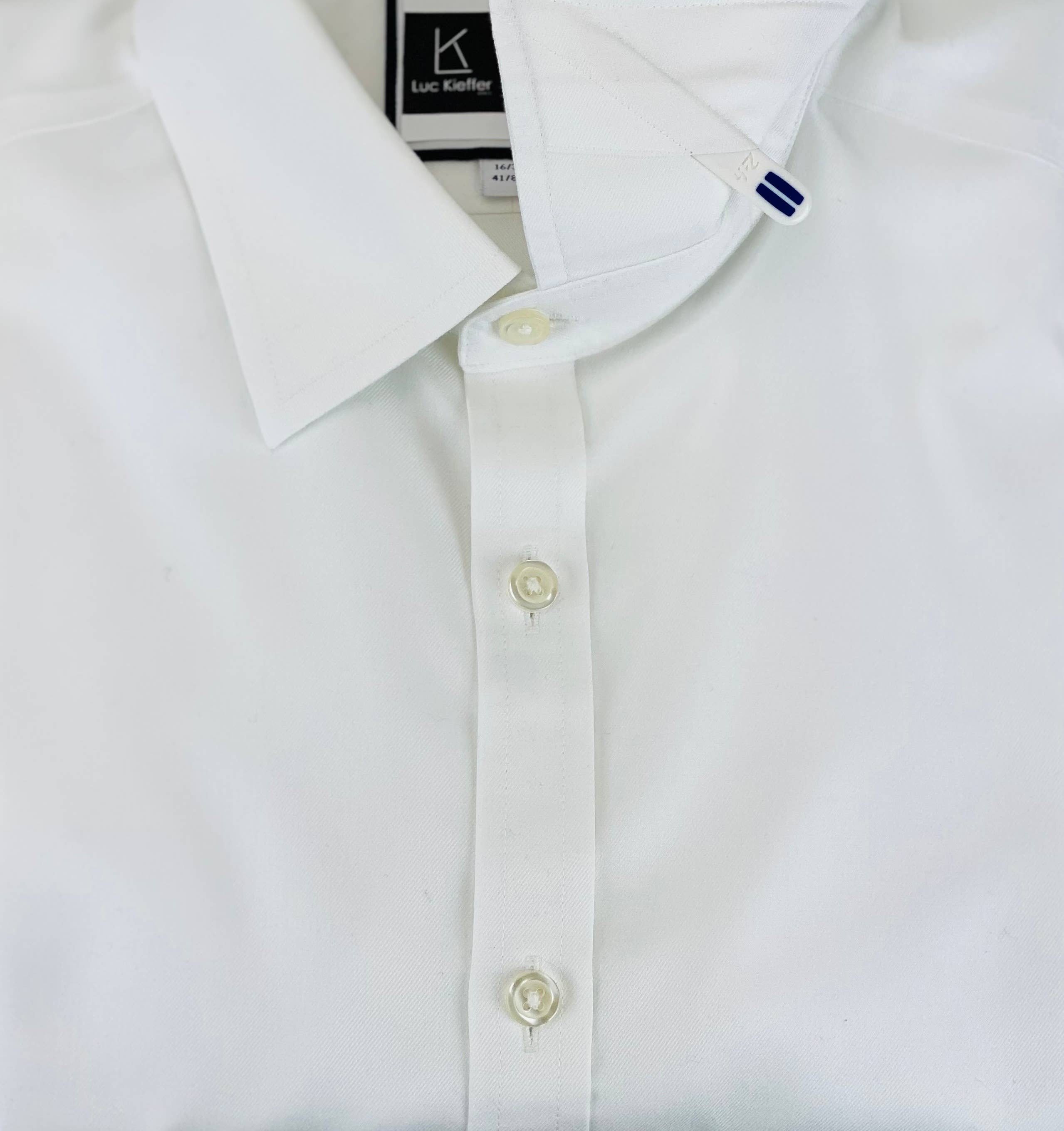 Luc Kieffer x Le Mans - Vendita all'ingrosso Fermacravatta - Uomo - COLLETTO A CAMICIA A COSTINE - MODELLO CHRIS1