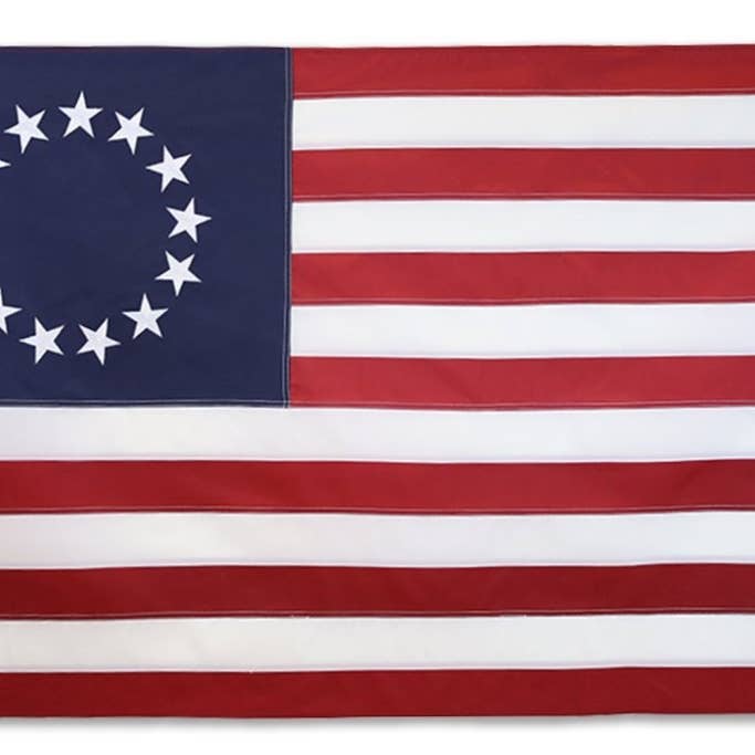Flags Importer - Wholesale Flag - Betsy Ross Embroidered Flag 3x5ft1