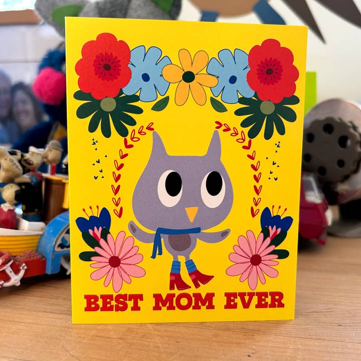 Happy Just Happy - Wholesale Mother's Day Card - Best Mom Ever Mother's Day Greeting Card2