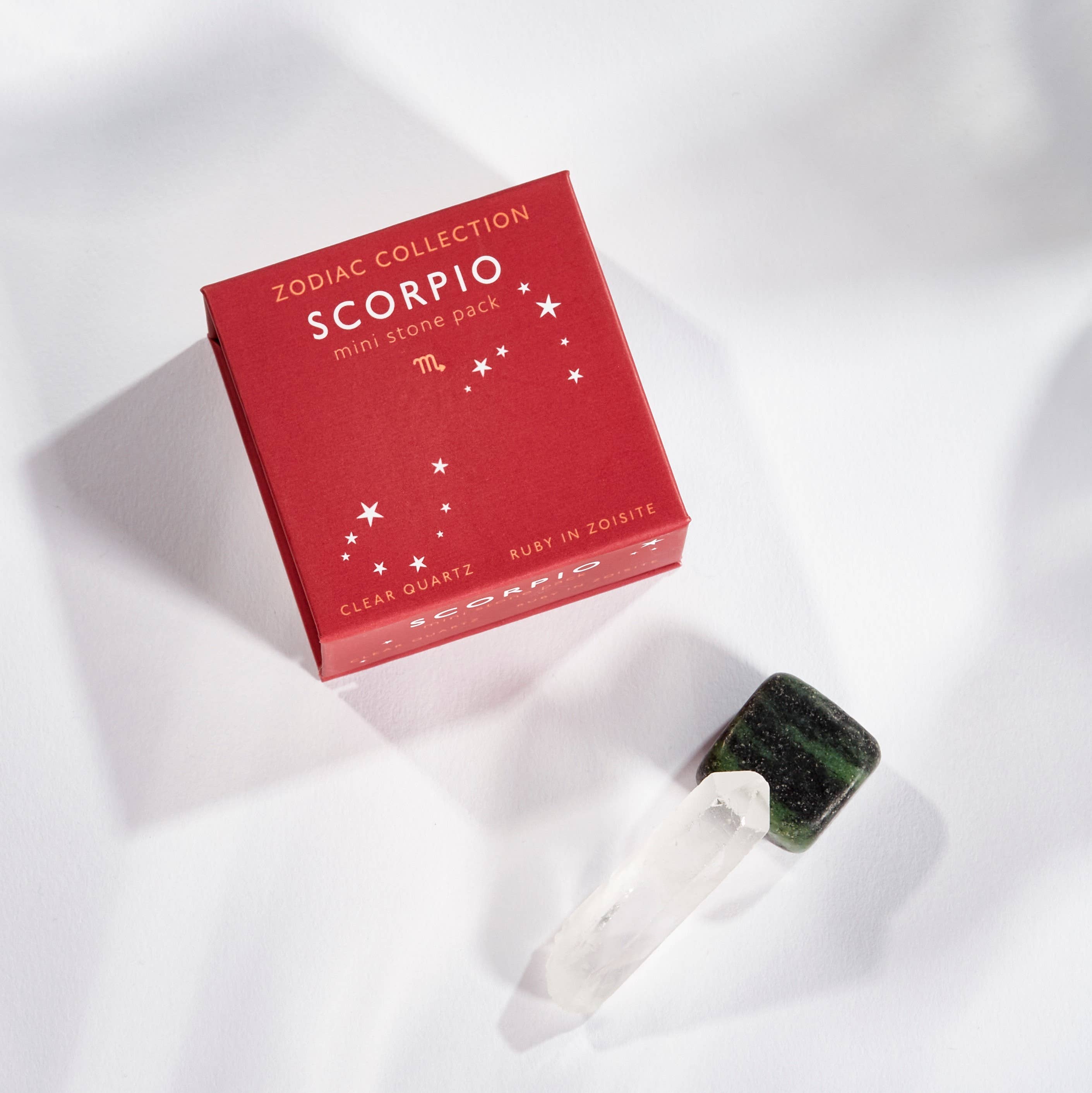 GeoCentral - Wholesale Spiritual Stone/Crystal - Scorpio Zodiac Mini Crystal Pack ♏0