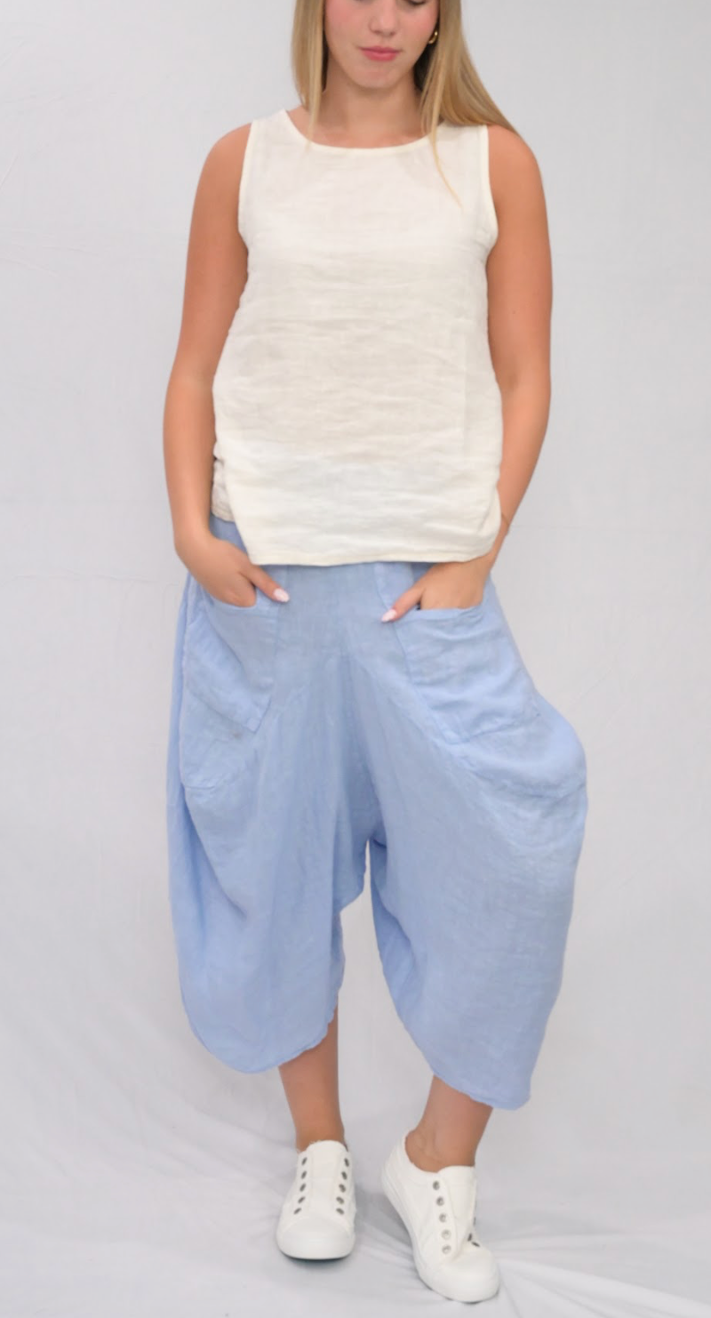 Merci Marie - Wholesale Pants - Women's - Linen Parachute Pants23