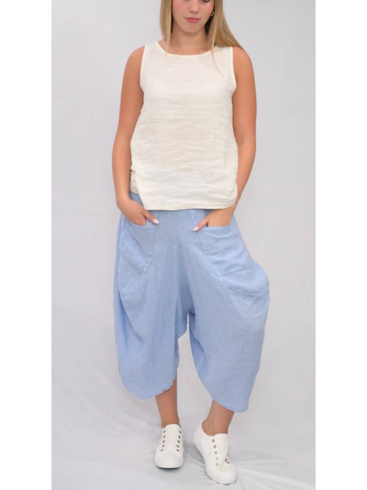 Merci Marie - Wholesale Pants - Women's - Linen Parachute Pants23