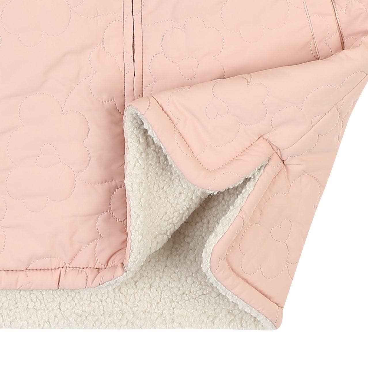 ToTo Heros - Wholesale Puffer Jacket - Kids - Quilt & Teddy Reversible Long Jacket9