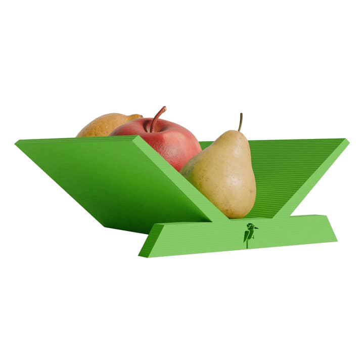 Merano design fruit bowl green edition for wholesale by Fiastra Design