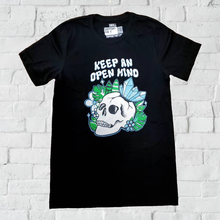 Keep an Open Mind t-shirt for wholesale by Support the T
