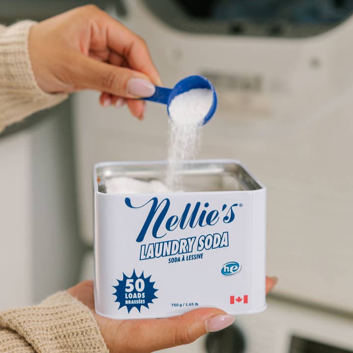 Nellie's Clean - Wholesale Laundry Detergent Powder/Pods - Laundry Soda (Soap/powder: BULK 5 gallon bucket 1100 Scoops)