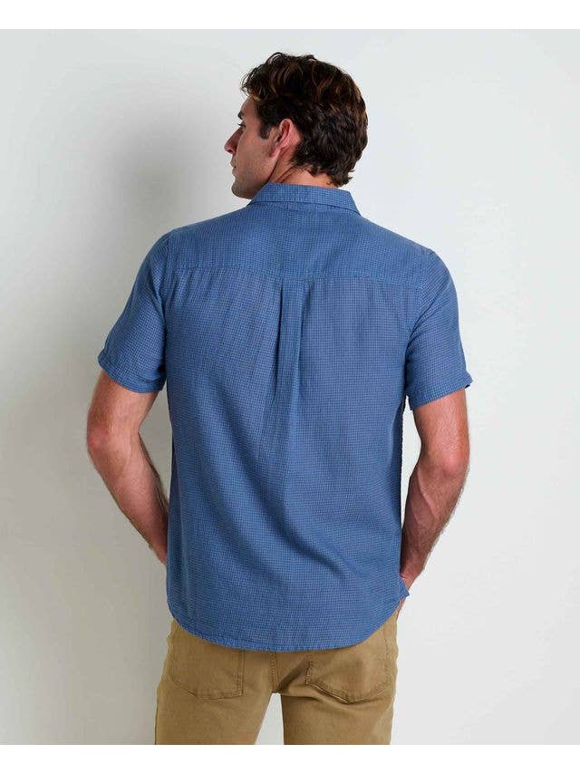 Toad&Co - Wholesale Button Down Shirt - Men's - Honcho Short Sleeve Shirt S25