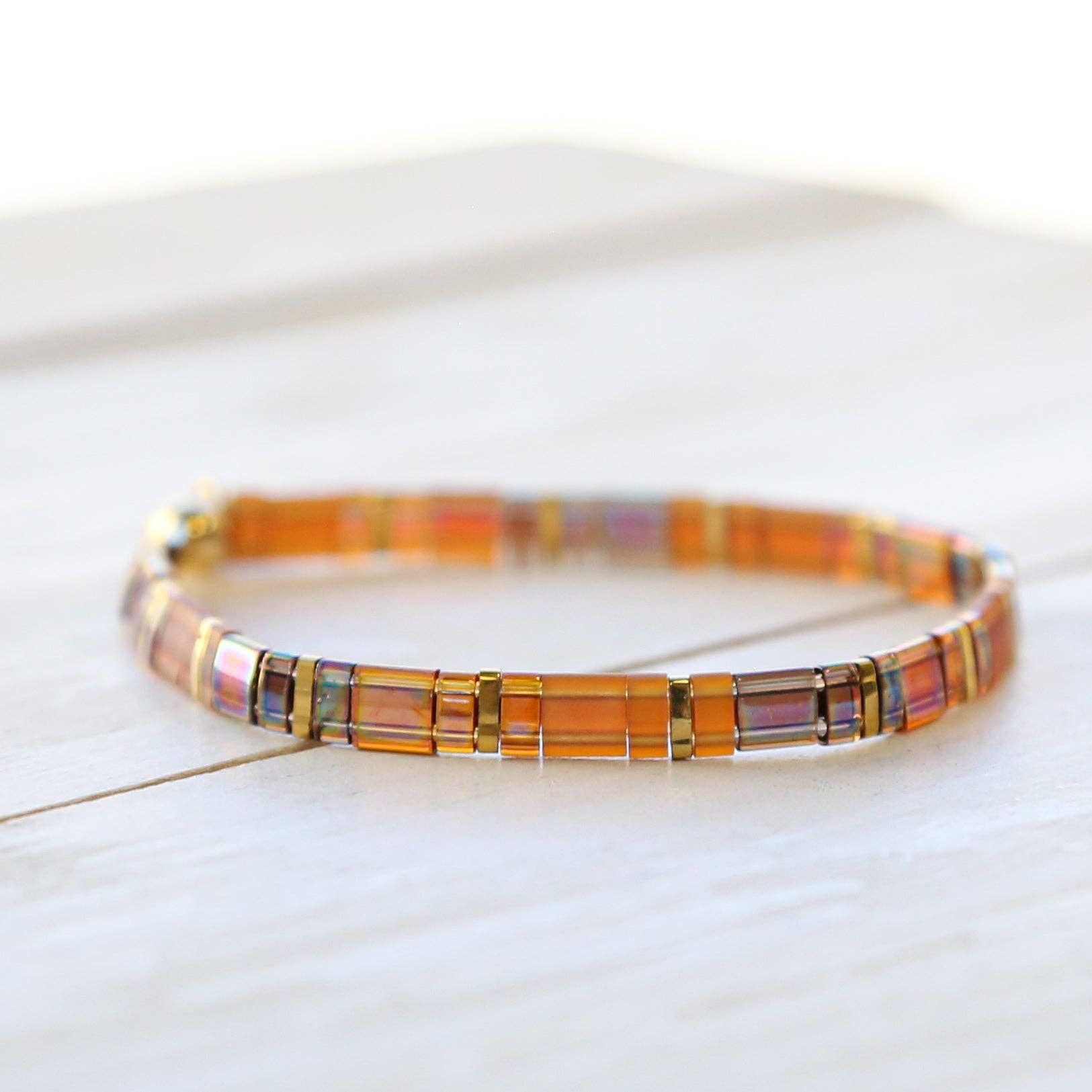 Mack & Rex - Wholesale Beaded Bracelet - PAINTED MESA - Tila Bead Bracelets10