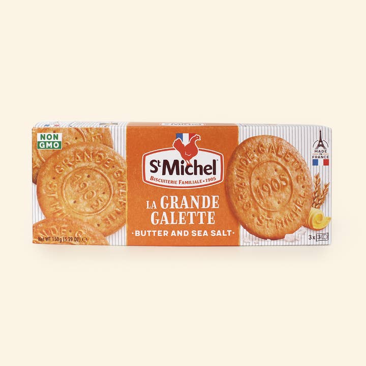 Overseas Food Trading - Wholesale Cookie - Grandes Galettes Butter & Sea Salt0