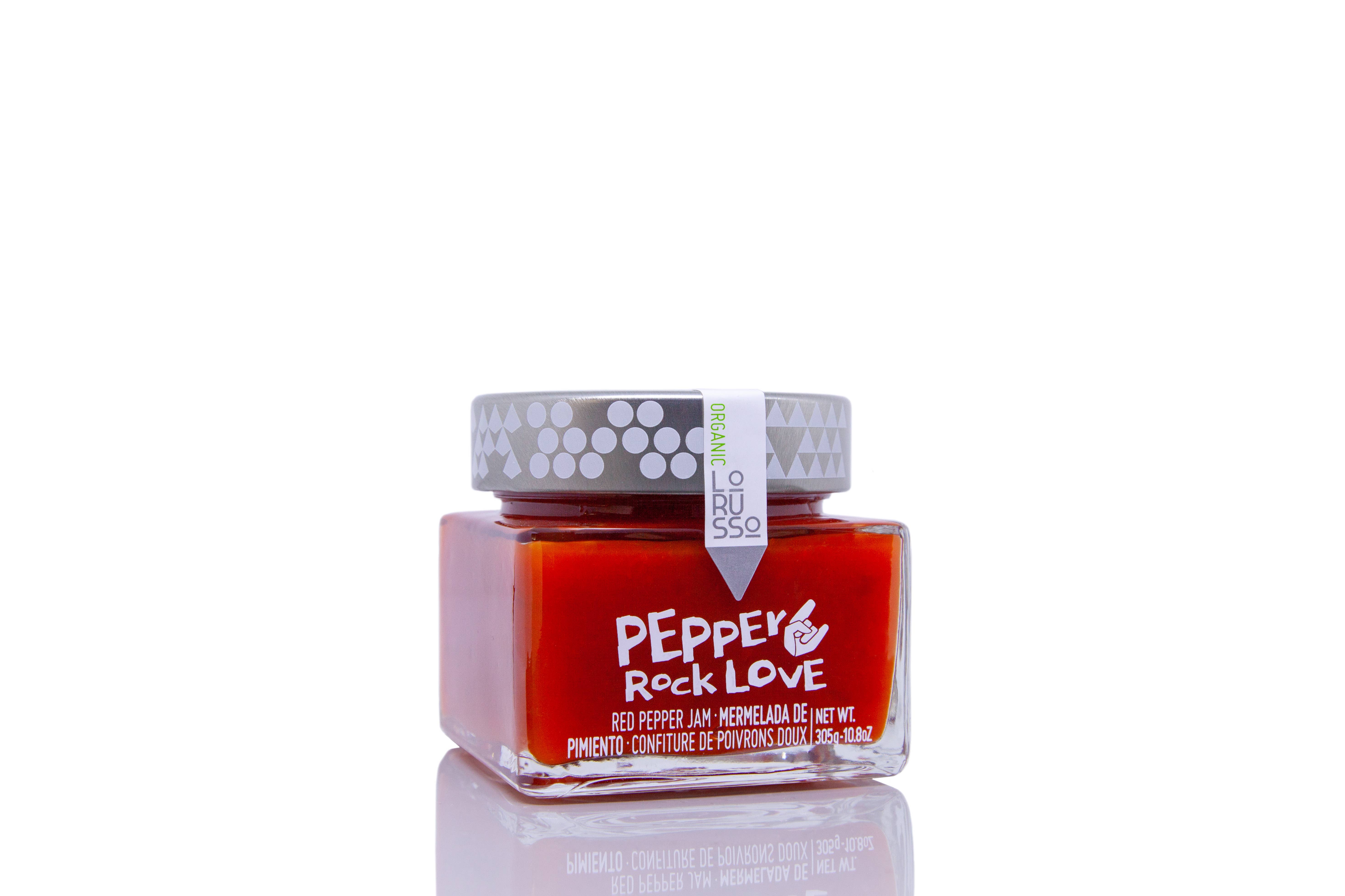 LoRUSSo - Wholesale Jam/Jelly - Organic artisanal jam sweet pepper 85% fruit- 305g1