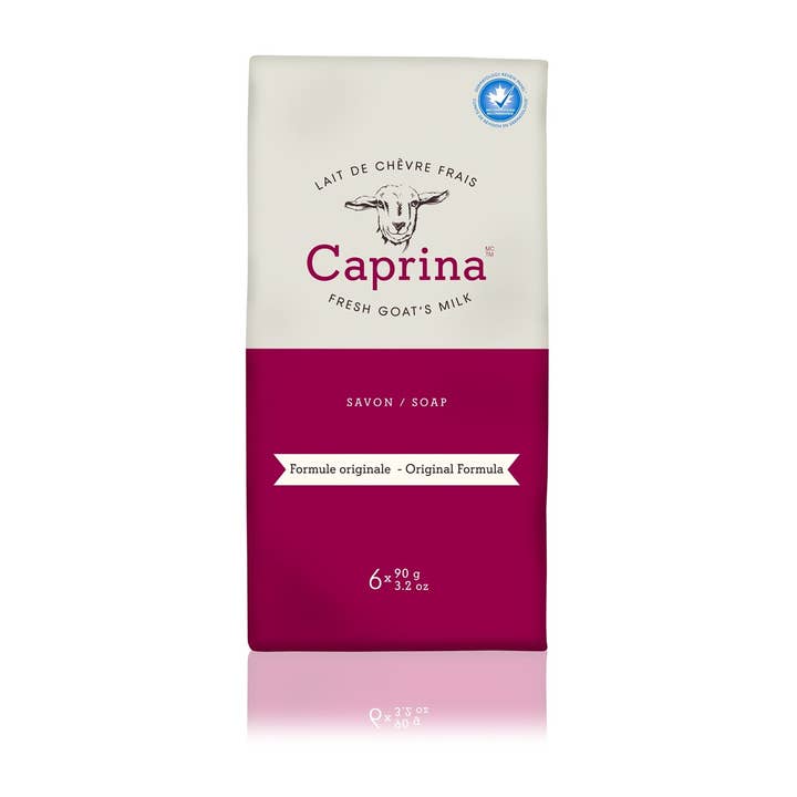 Caprina geitenmelkzeep (6 pk) - Originele formule 6x3,2 oz. voor wholesale door Caprina by Canus