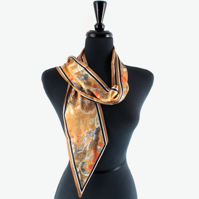 Pretty Persuasions – wholesale Halsduk - Dam – S24223 Polyester Smal Sjal (142 cm x 13 cm)1