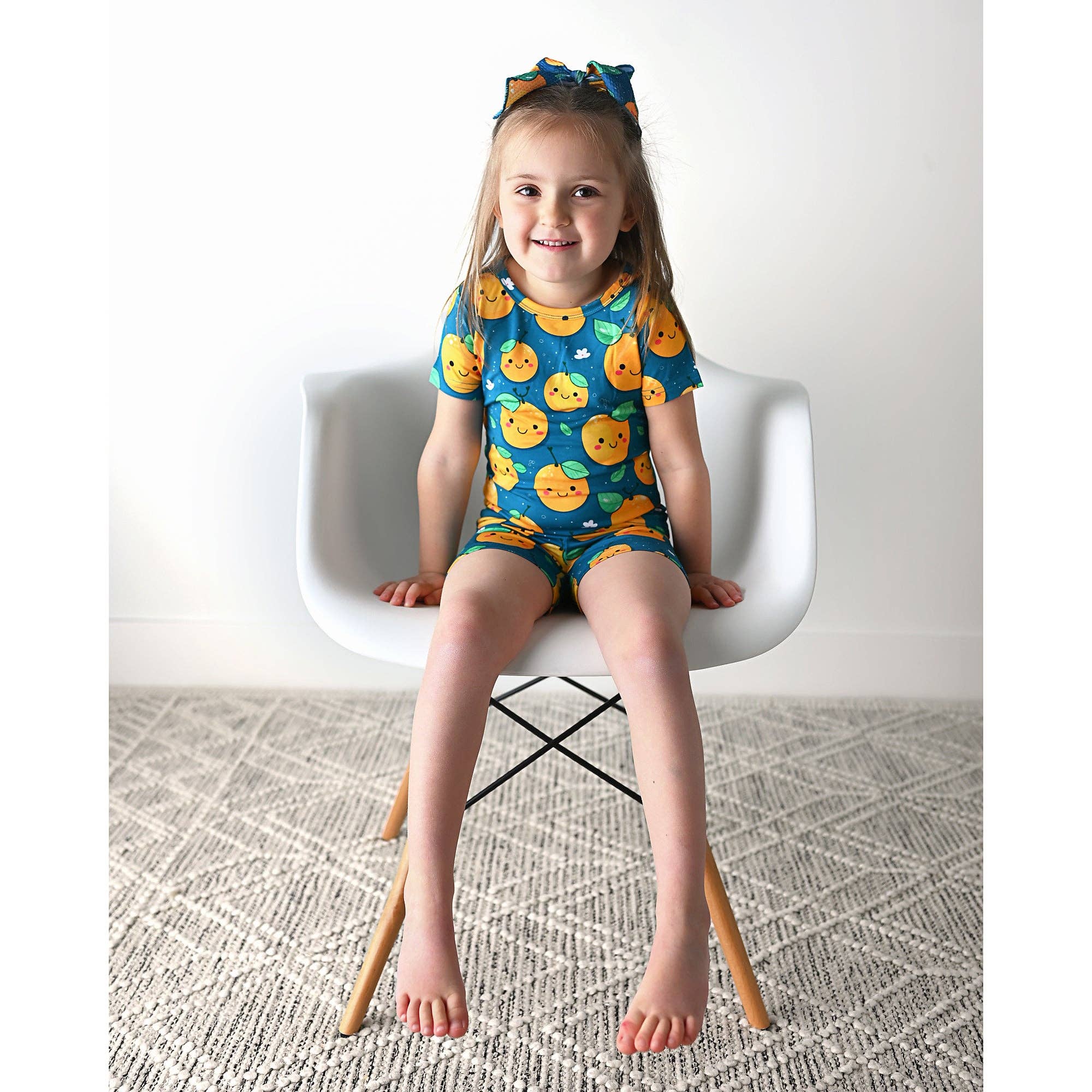 Gigi and Max – wholesale Pyjamasset - Barn – Bambu Pyjama Barnkläder Sleepies Småbarnshorts 2PC Set Cutie6