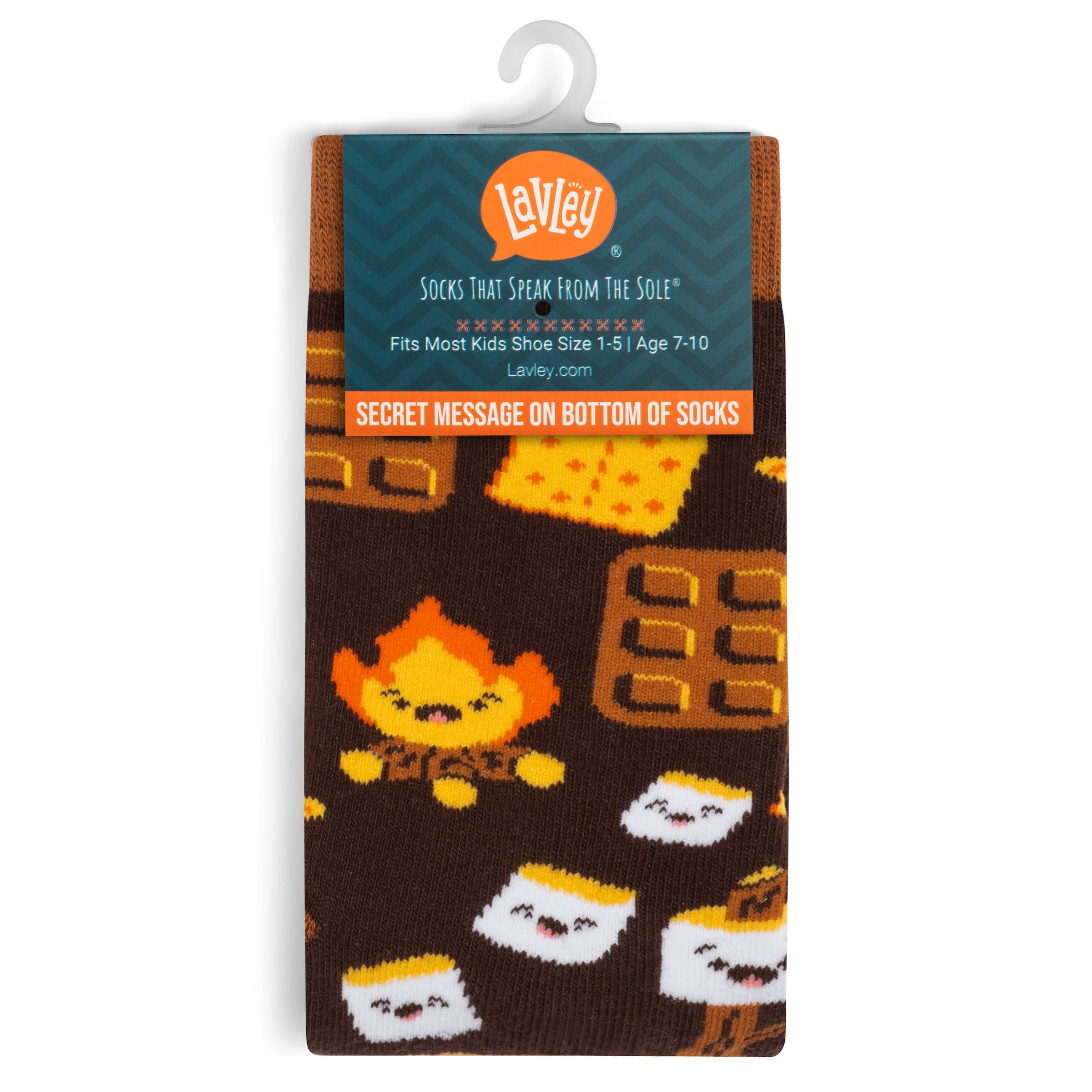 Lavley – wholesale Socks – Child – Campers Have S'more Fun (Kids) Socks6