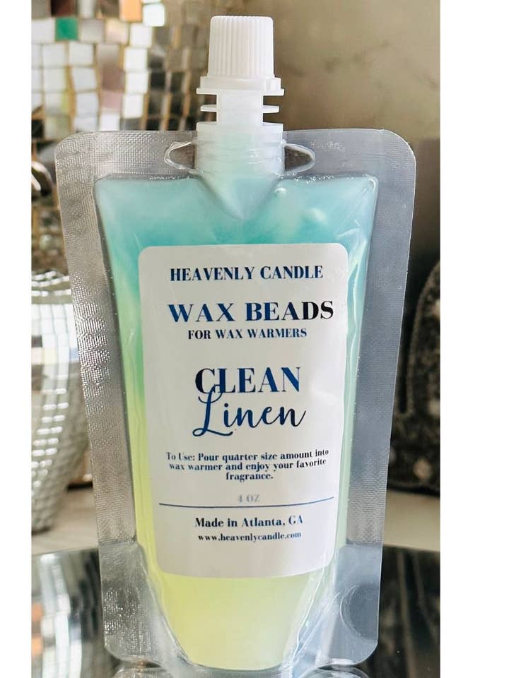 Clean Linen Wax Melt for wholesale by Heavenly Candle