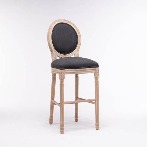 VTNG50 - Wholesale Stool - French Country Wooden Upholstered Barstools , Set of 215