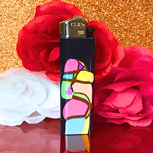 Vivrant Vixen - Wholesale Lighter - Rope Bunny Handmade Art Lighter1