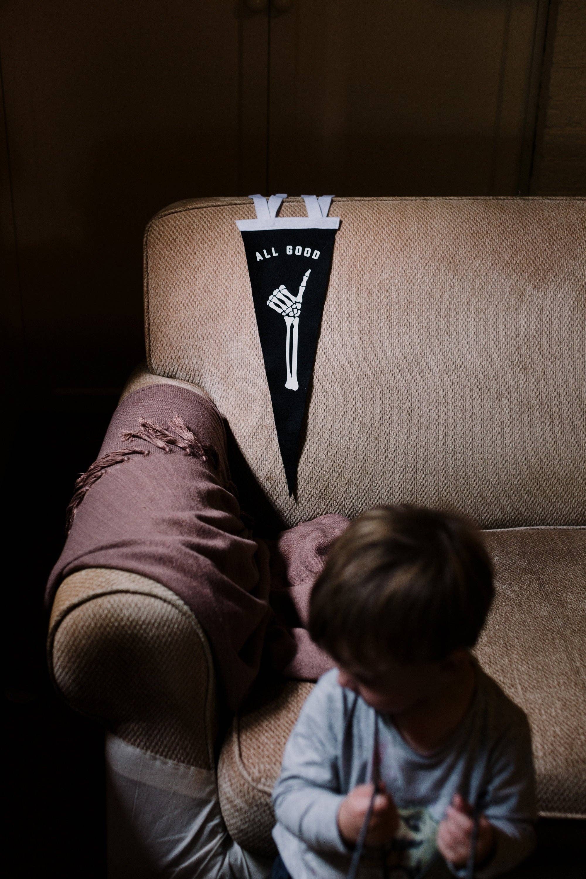 Gold St. Press - Wholesale Flag - All Good Pennant Flag2