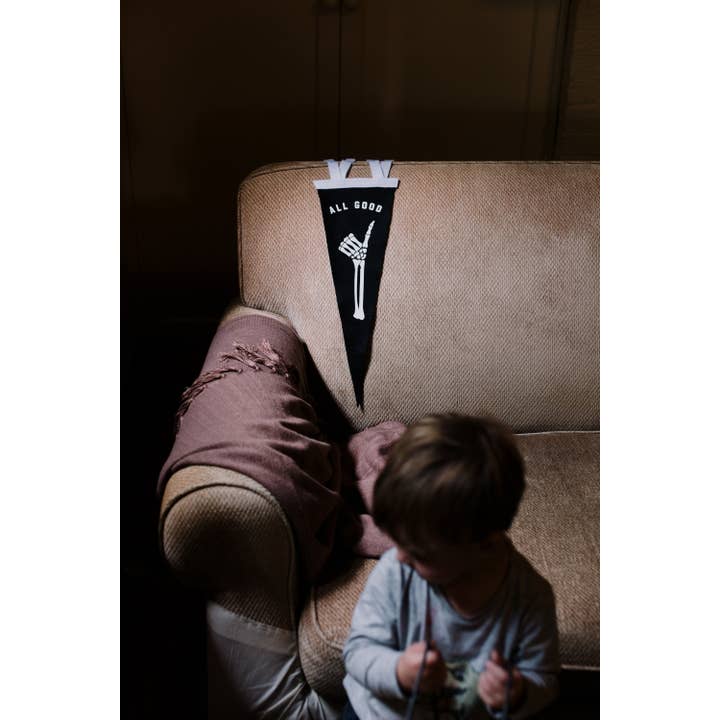 Gold St. Press - Wholesale Flag - All Good Pennant Flag2