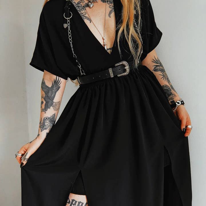 Lively Ghosts - Vendita all'ingrosso Cintura - Donna - Imbracatura a catena gotica occidentale «Sharpshooter»