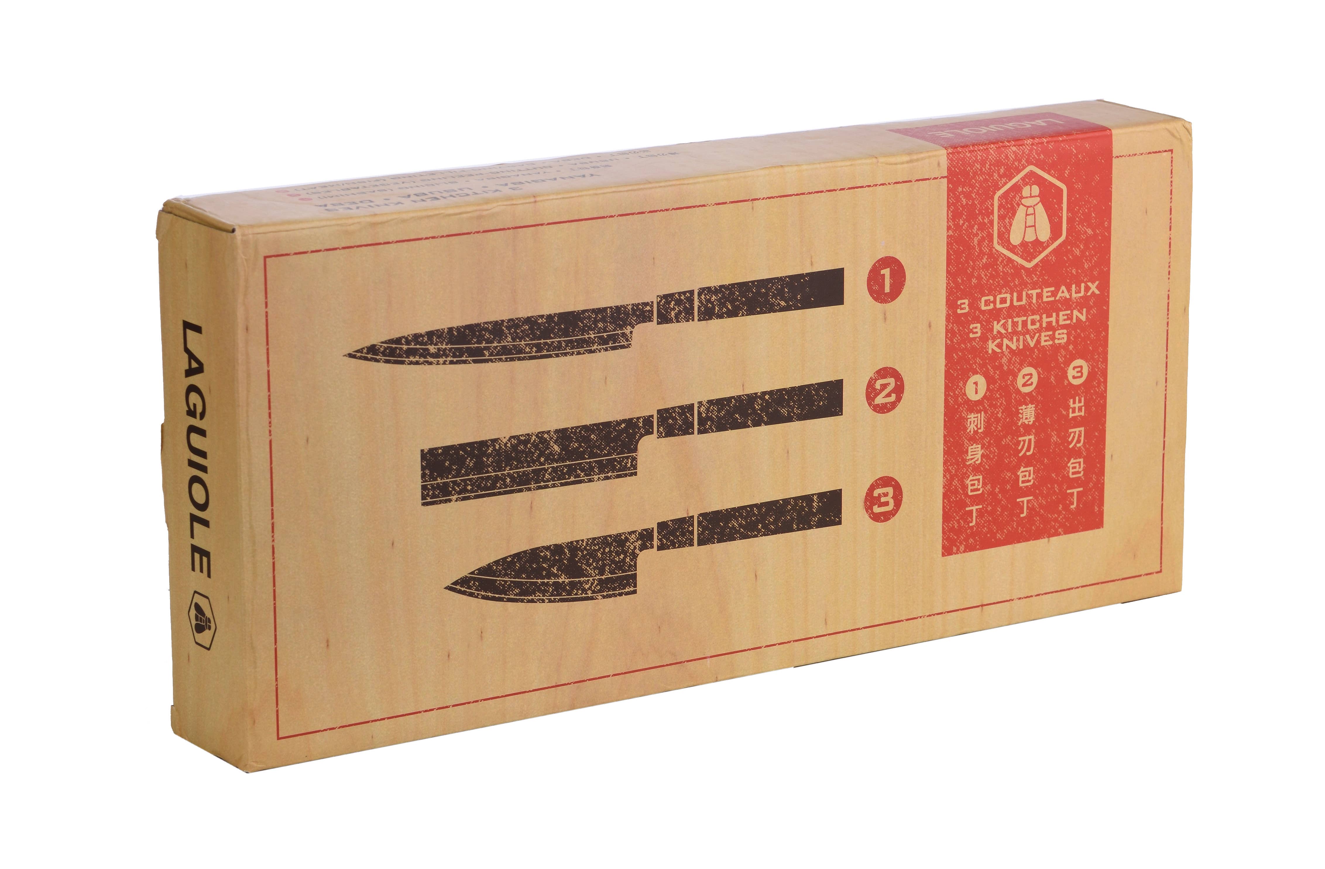 Laguiole - Wholesale Knife Set - Laguiole Japanese Kitchen Knife Set8