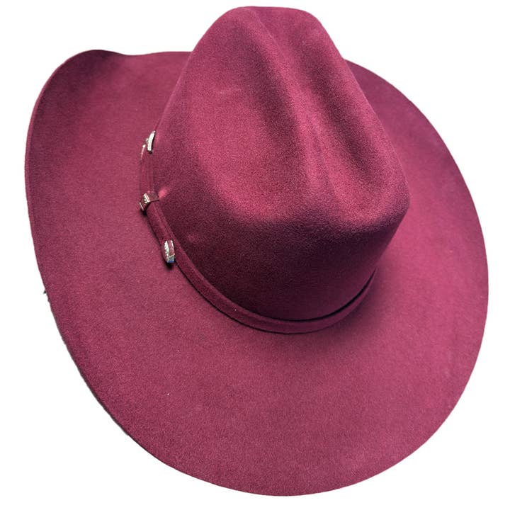 American Hat Makers - Wholesale Cowboyhoed - Uniseks - 100% wollen vilten western cowboyhoed - Style Cattleman63
