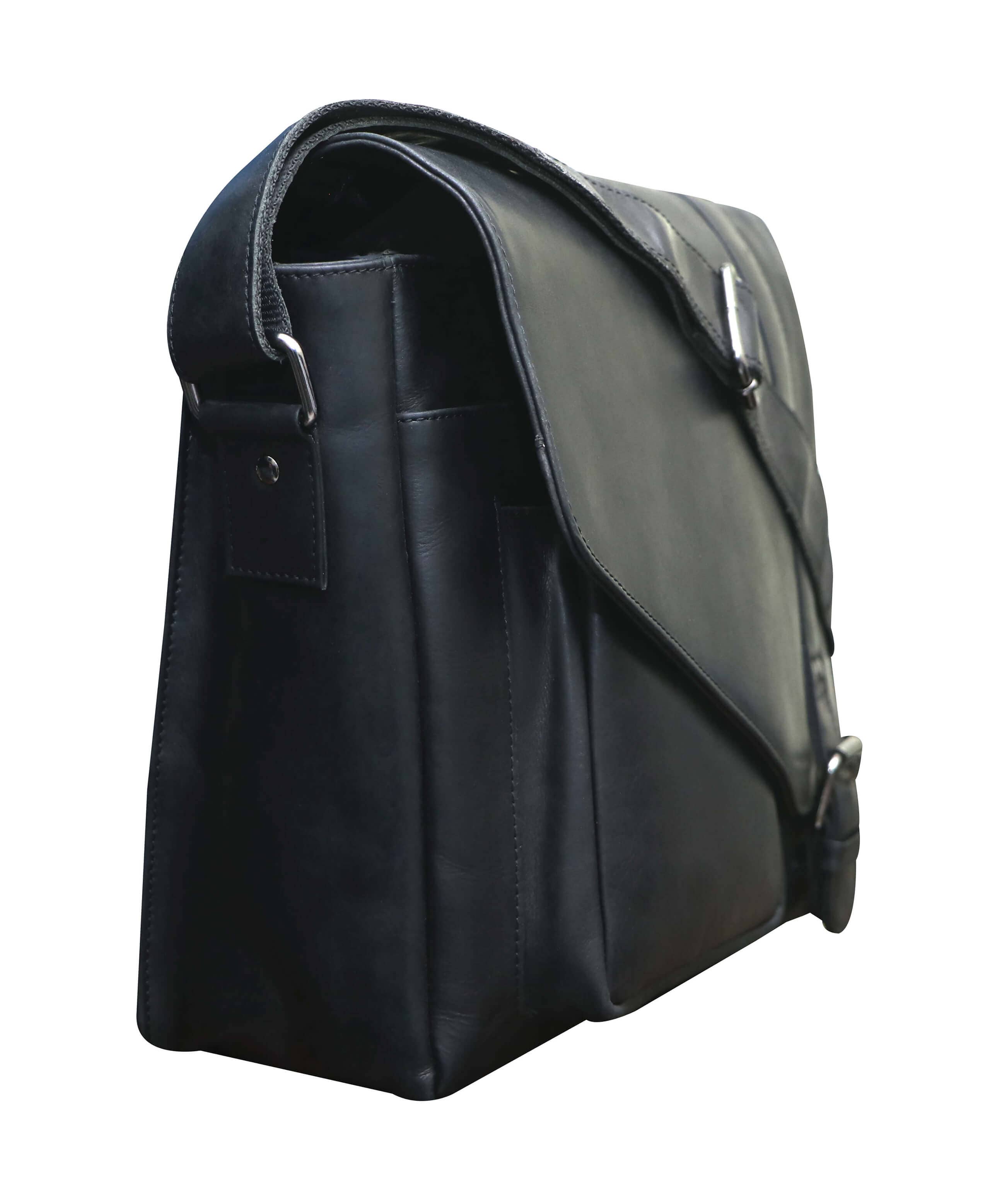 Greenwood – wholesale Kurirväska – Unisex – Greenwood Dexter läderväska för män och kvinnor, passar 14-tums laptop29