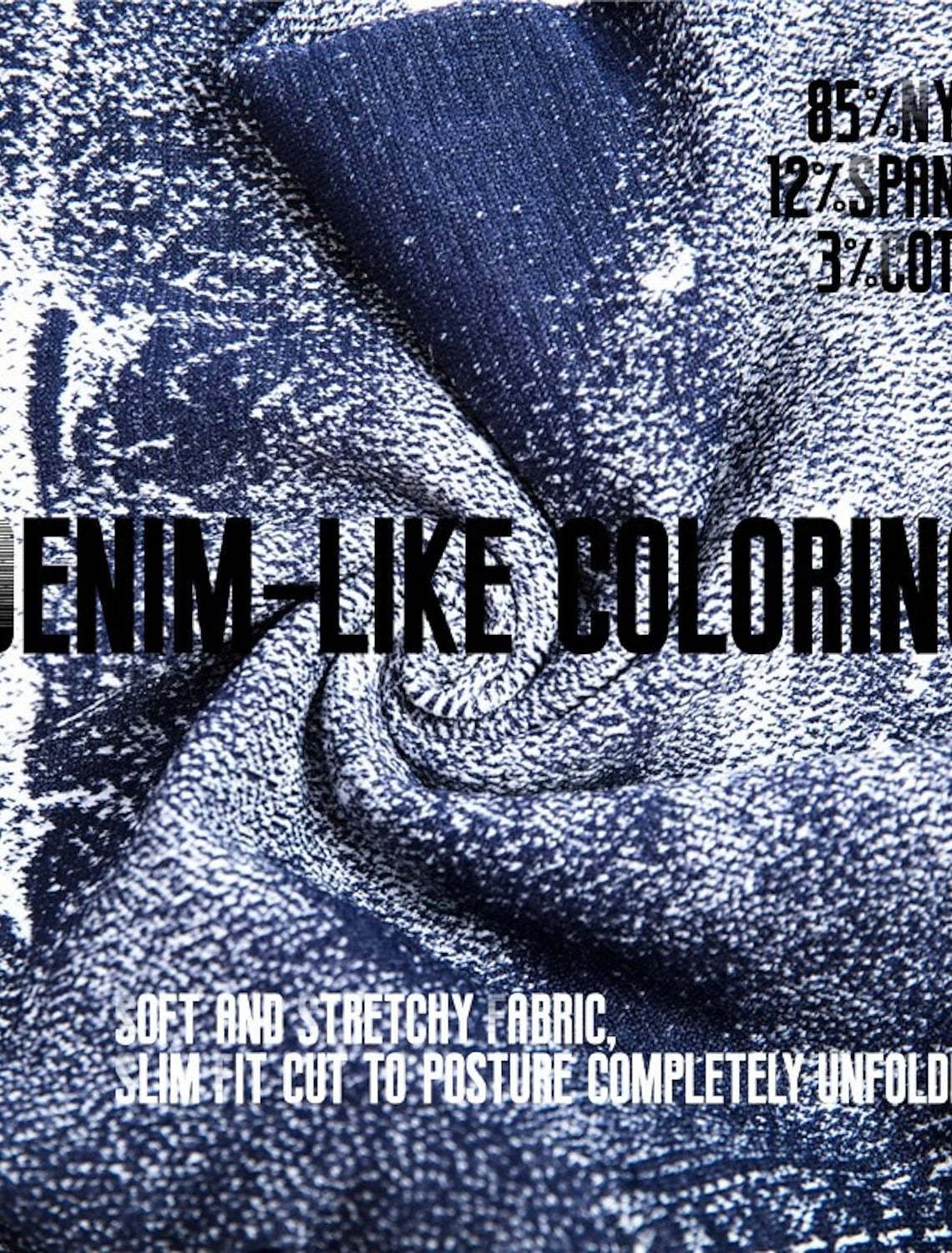 Tourtiwi - Wholesale Pants - Women's - Fake Ripped Imitation Denim High Waist Yoga Pants7