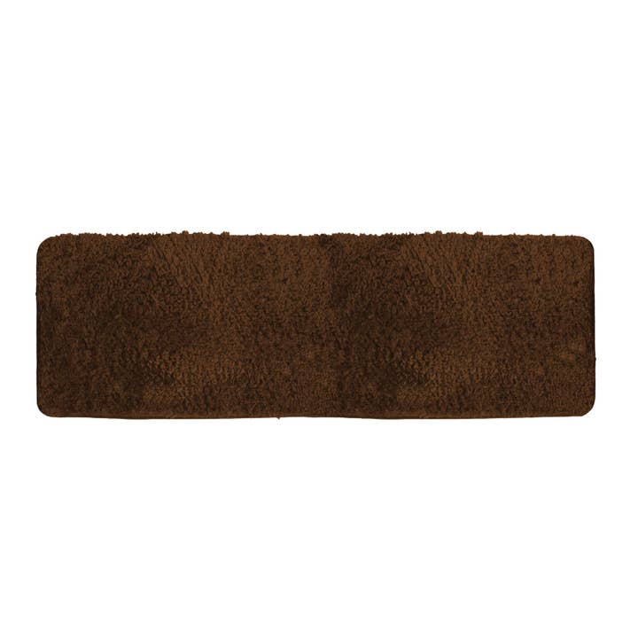 Queen Mary Bathroom Rug 20 x 60 - Chocolate for wholesale by LINEN STORE