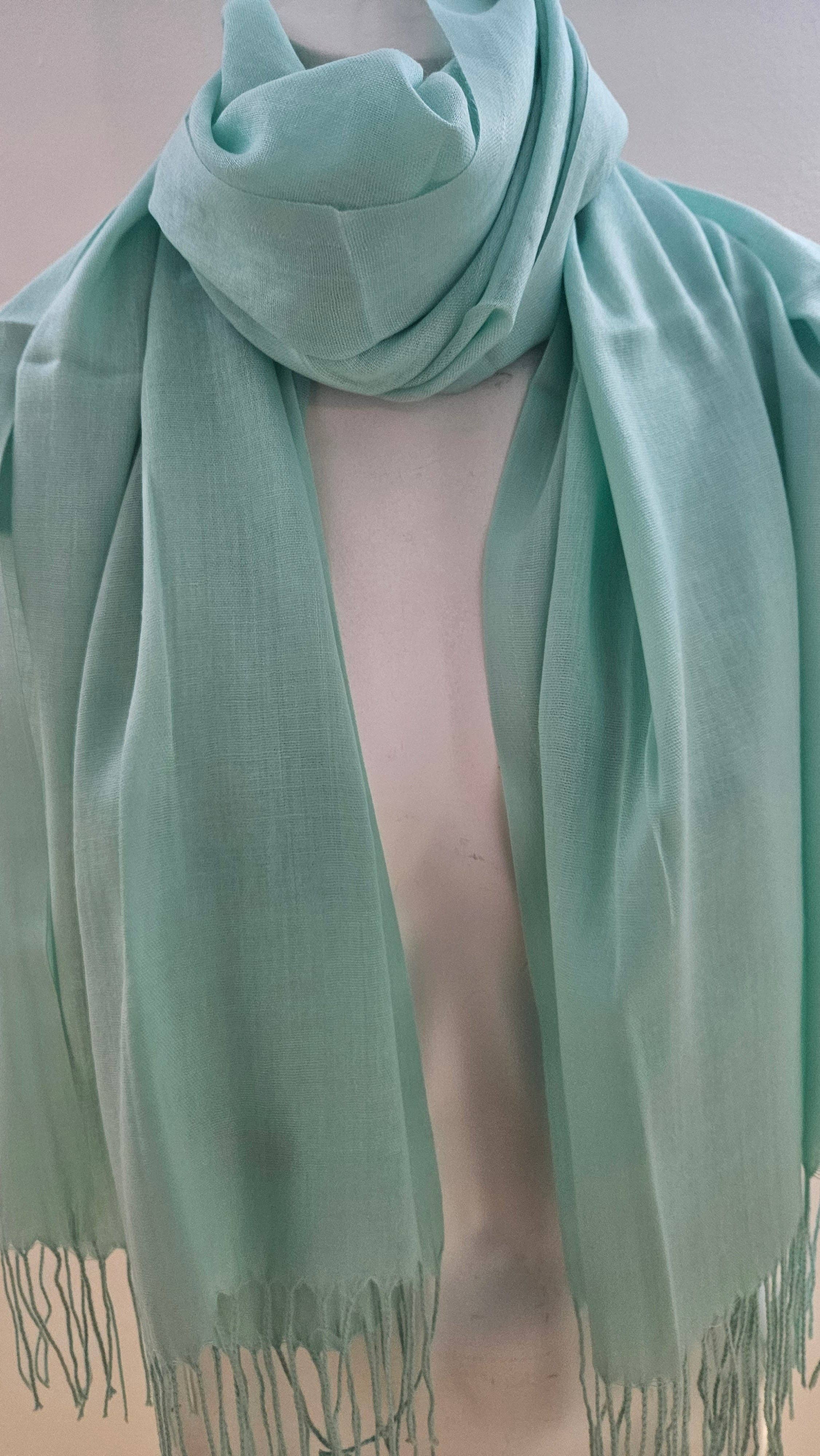 Shimena - Wholesale Scarf - Women's - Lightweight Plain Scarves11