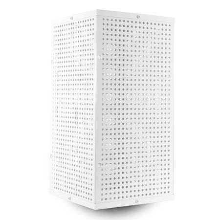 White Metal Pegboard Counter Spinner Display - USA for wholesale by Lumily