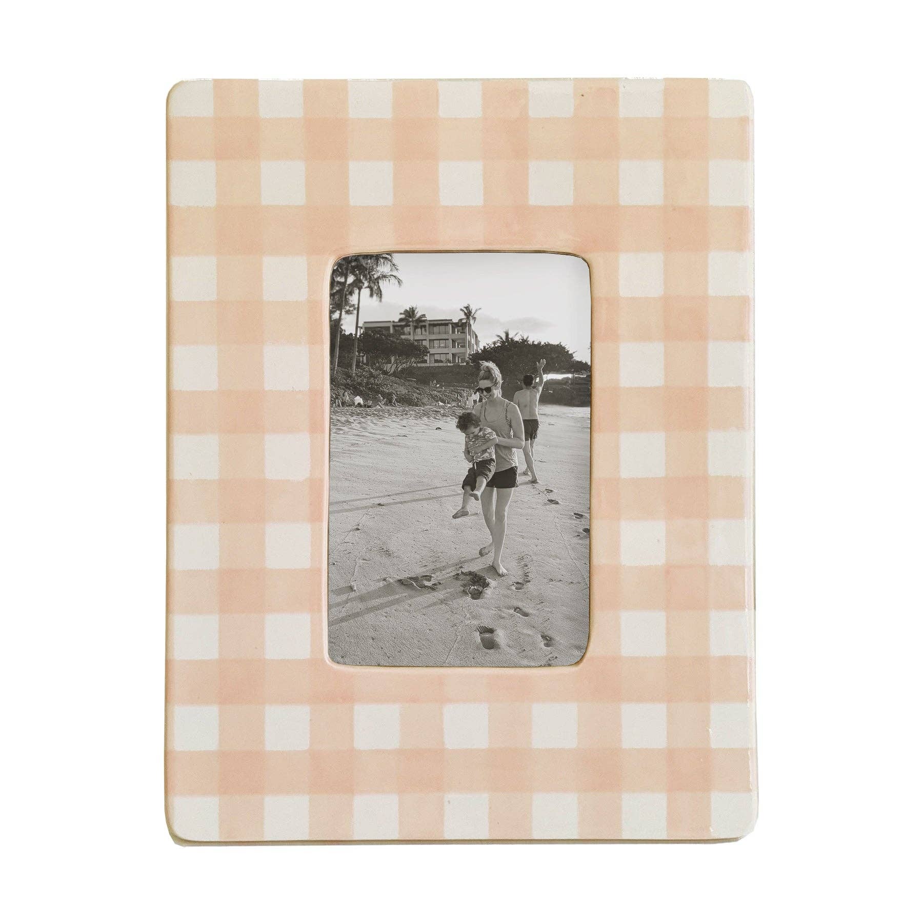 Lo Home | Ruby Clay - Wholesale Picture Frame - Gingham Photo Frame5