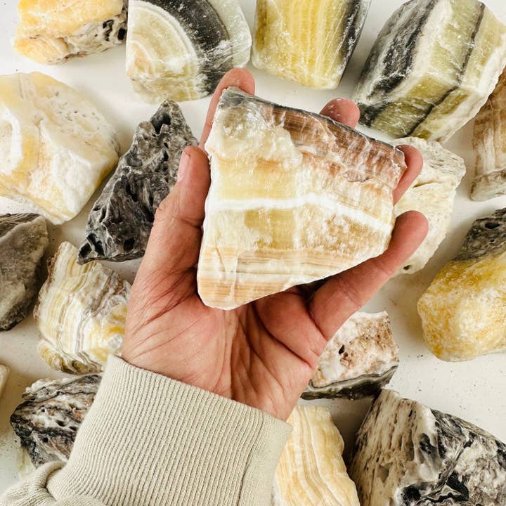 Rock Paradise - Wholesale Spiritual Stone/Crystal - Crystal Mexican Onyx Rough Stone Chunk -YOU CHOOSE WEIGHT4