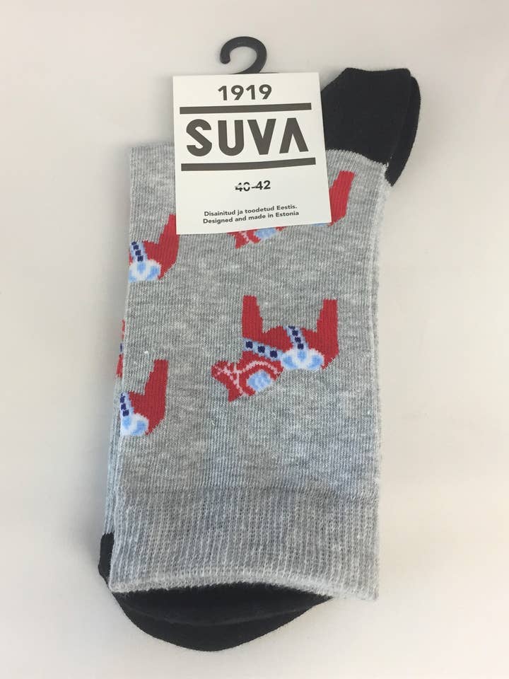 Swedish Dala Horses Unisex Socks for wholesale by Talla Imports