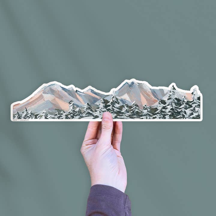 Skyliner - Bottle Wrap Vinyl Sticker for wholesale by Lindsay Gilmore