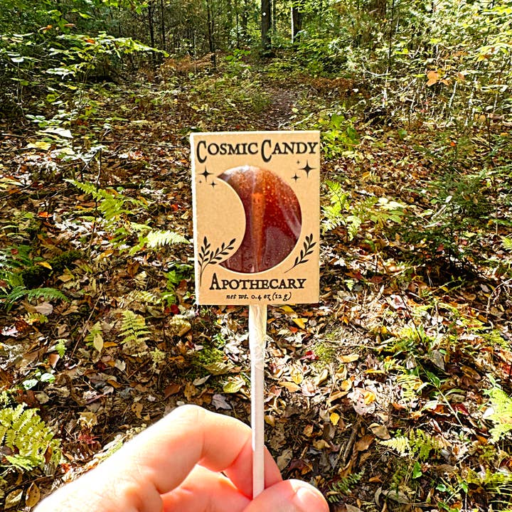 Virgo Moon - Wholesale Lollipop - Plants & Planets Lollipops - Strawberry Hibiscus Rose2