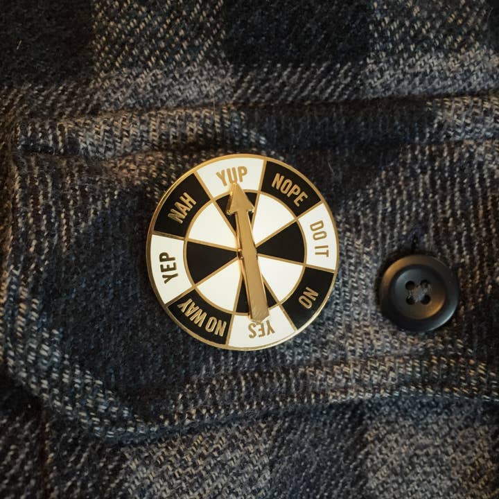 NateDuval.com - Wholesale Lapel Pin/Button - The Decision Maker1