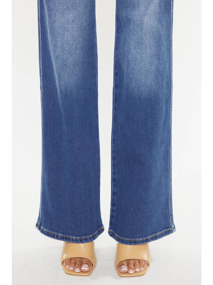 MEDIUM ULTRA HIGH RISE HOLLY FLARE JEANS-KC9248M-OP for wholesale on Faire10