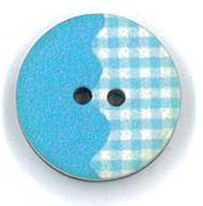 NEMARK – Großhandel Knopf/Druckknopf zum Annähen – VICHY-GEMUSTERTEN KNOPF0