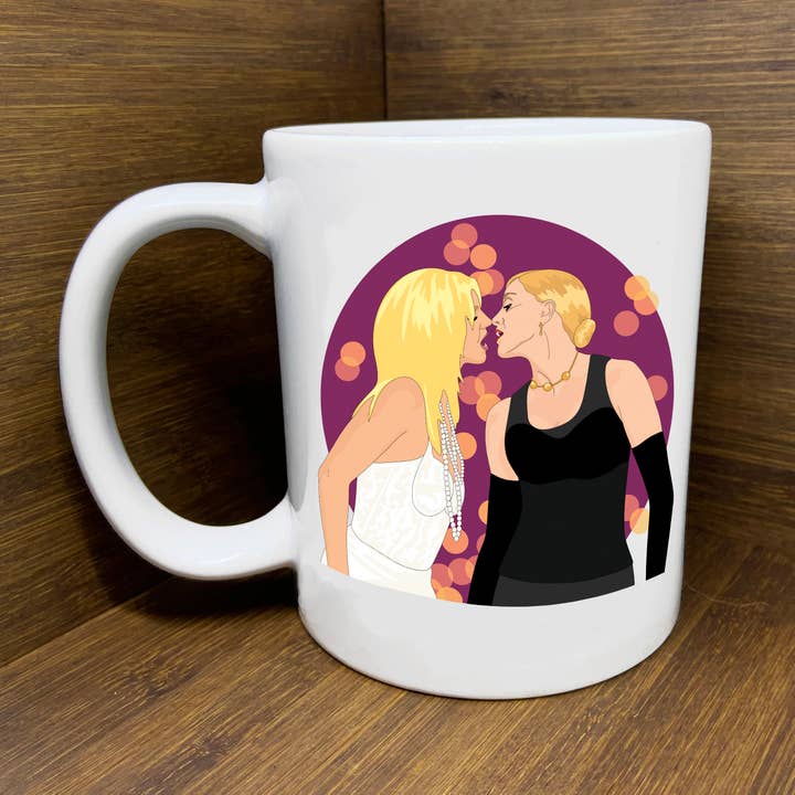 Citizen Ruth - Wholesale Koffiemok - Britney Spears/Madonna Kiss Mok