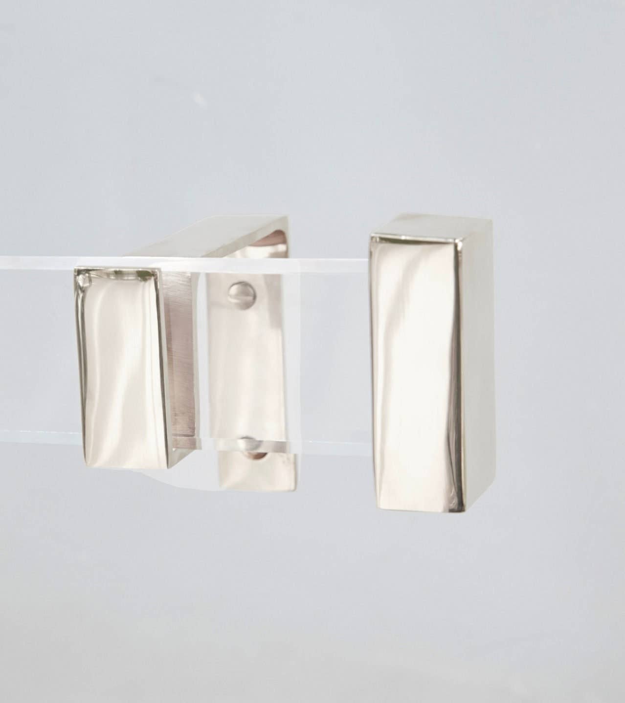 LuxHoldups - Wholesale Knob/Pull - Brass End Cap for Lucite Curtain Rod by Luxholdups