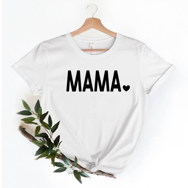 Mama with Heart Shirt for wholesale by Timeless Tees Shop