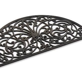 Rubber Grill Mat Half Round for wholesale by Ecomills