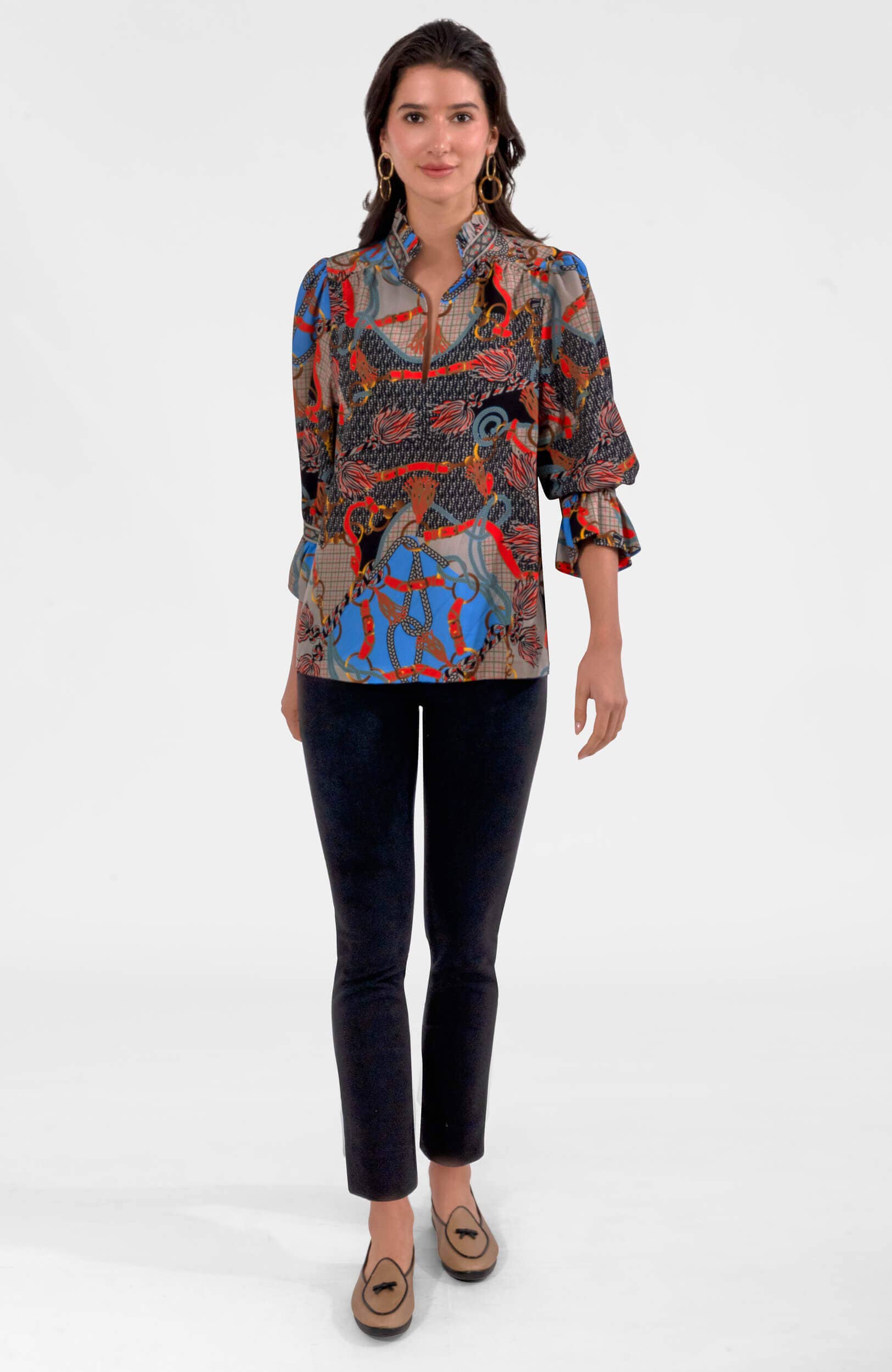 Gretchen Scott LLC - Vente Tunique – femme - Tunique Ruffleneck - Idem9