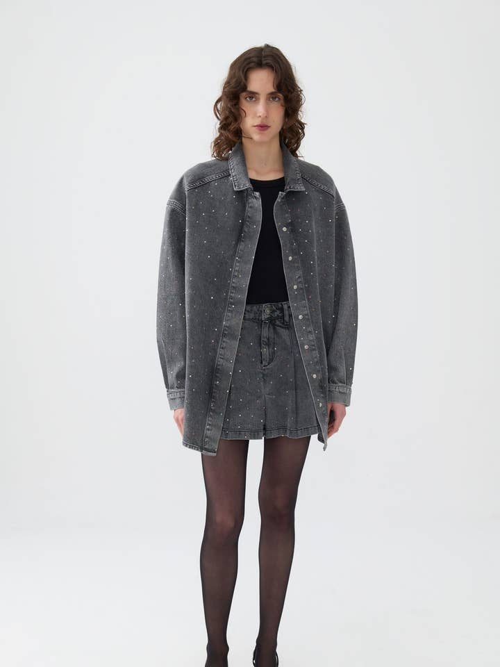 Camisa de grandes dimensões por atacado de NOCTURNE